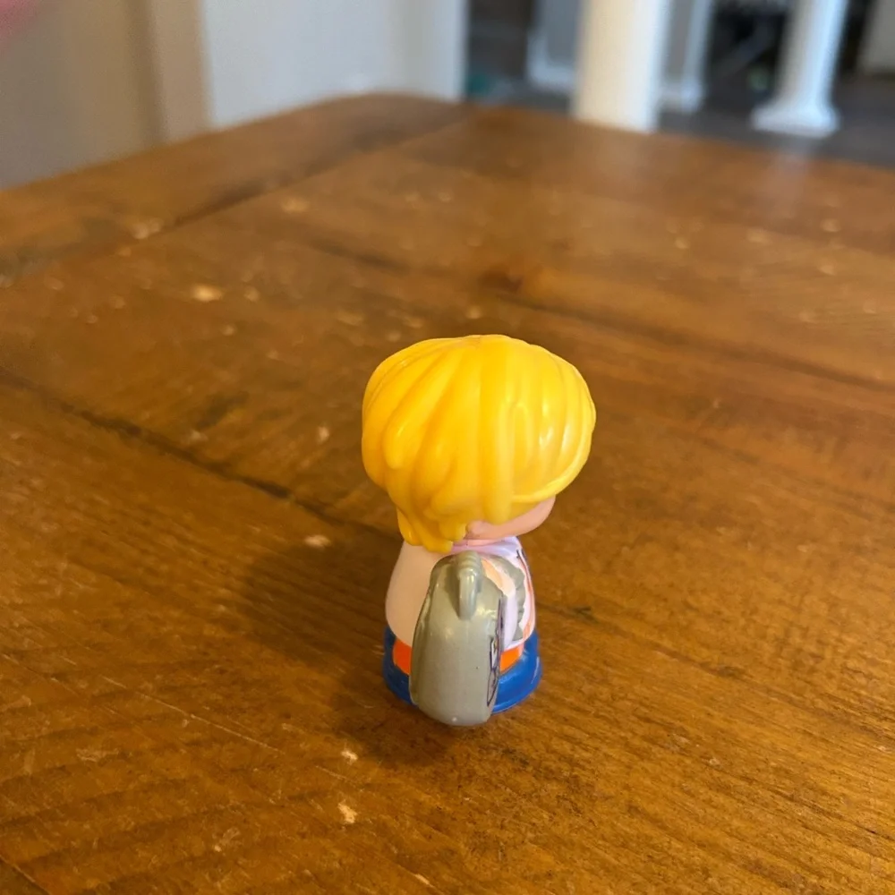 Fisher Price Little People Eddie with backpack as is